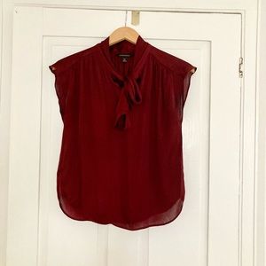 Banana Republic Cranberry Blouse